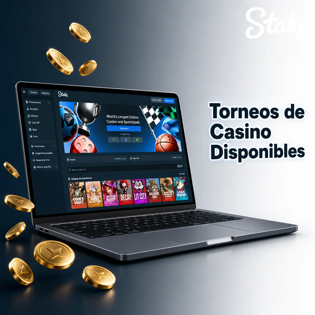 Torneos de casino en Stake: Stake Races, Rifa Semanal y torneos mensuales con fondos de premios de hasta USD 250.000.