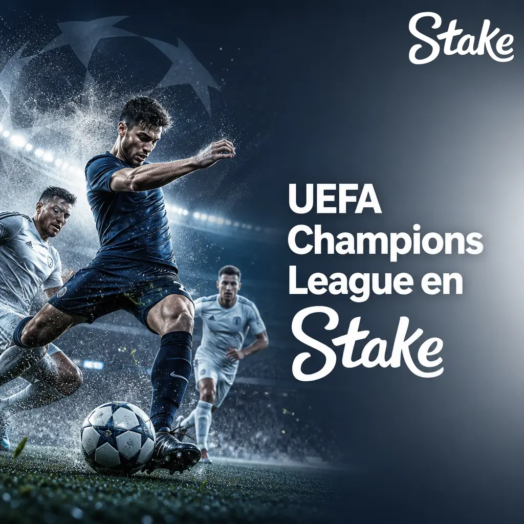 Apuestas de UEFA Champions League en Stake: mercados 1X2, clasificación, over/under de goles y hándicap asiático
